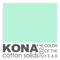 Kona Cotton Solid in Julep Green - K001-2018 - KONA COLOR OF THE YEAR 2024
