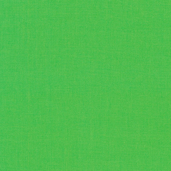 Kona Cotton Solid in Leprechaun Green - K001-411