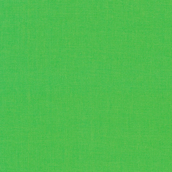 Kona Cotton Solid in Leprechaun Green - K001-411