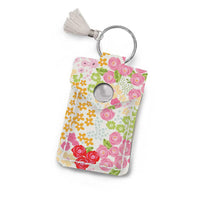Leather Scissor Pouch Picnic Florals - STLR-37631