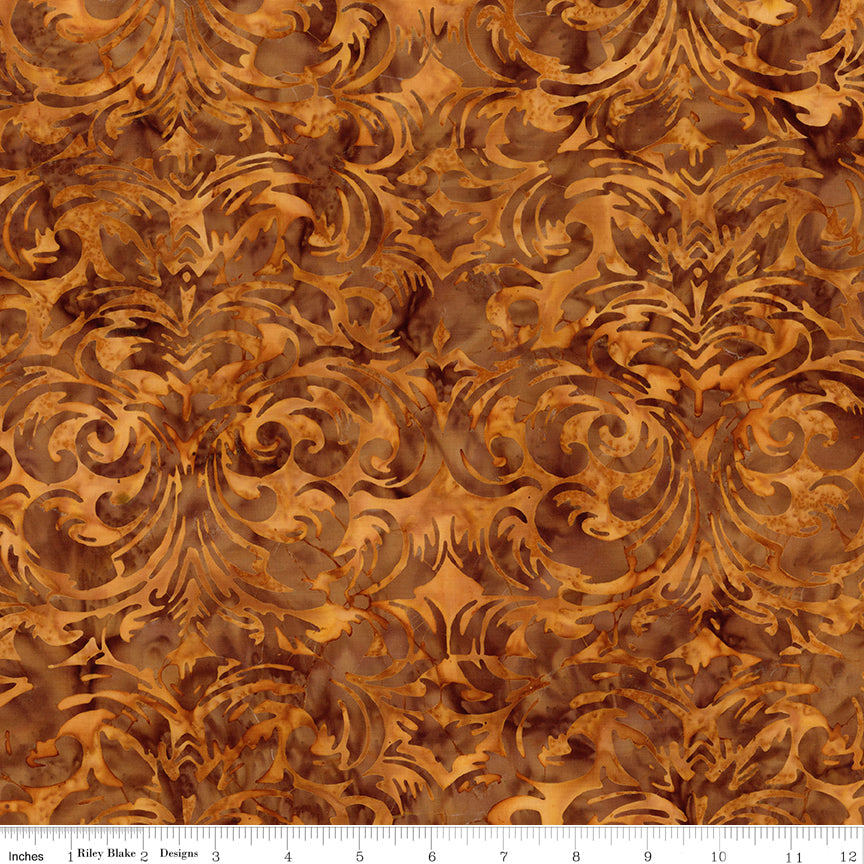 Legacy Expressions Batik Quilt Fabric - Ginger Syrup - BT23670-147