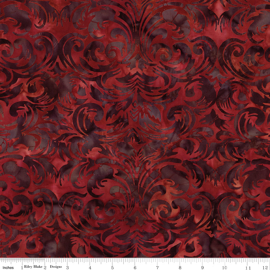 Legacy Expressions Batik Quilt Fabric - Japanese Maple - BT23670-228