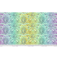 Legendary Quilt Fabric by Tula Pink - Pony Tales in Stardust Purple/Aqua/Green - PWTP284.STARDUST