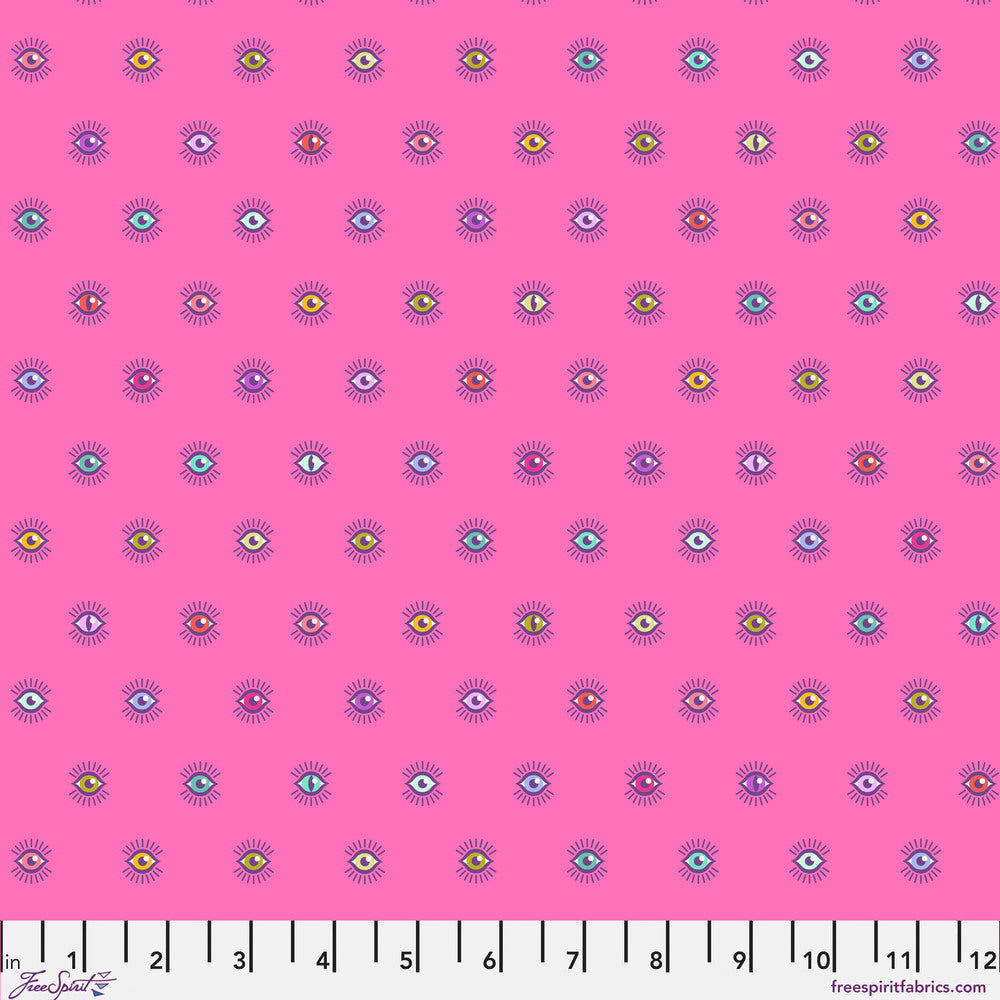 Legendary Quilt Fabric by Tula Pink - Visionary in Sugar Plum Pink - PWTP287.SUGARPLUM