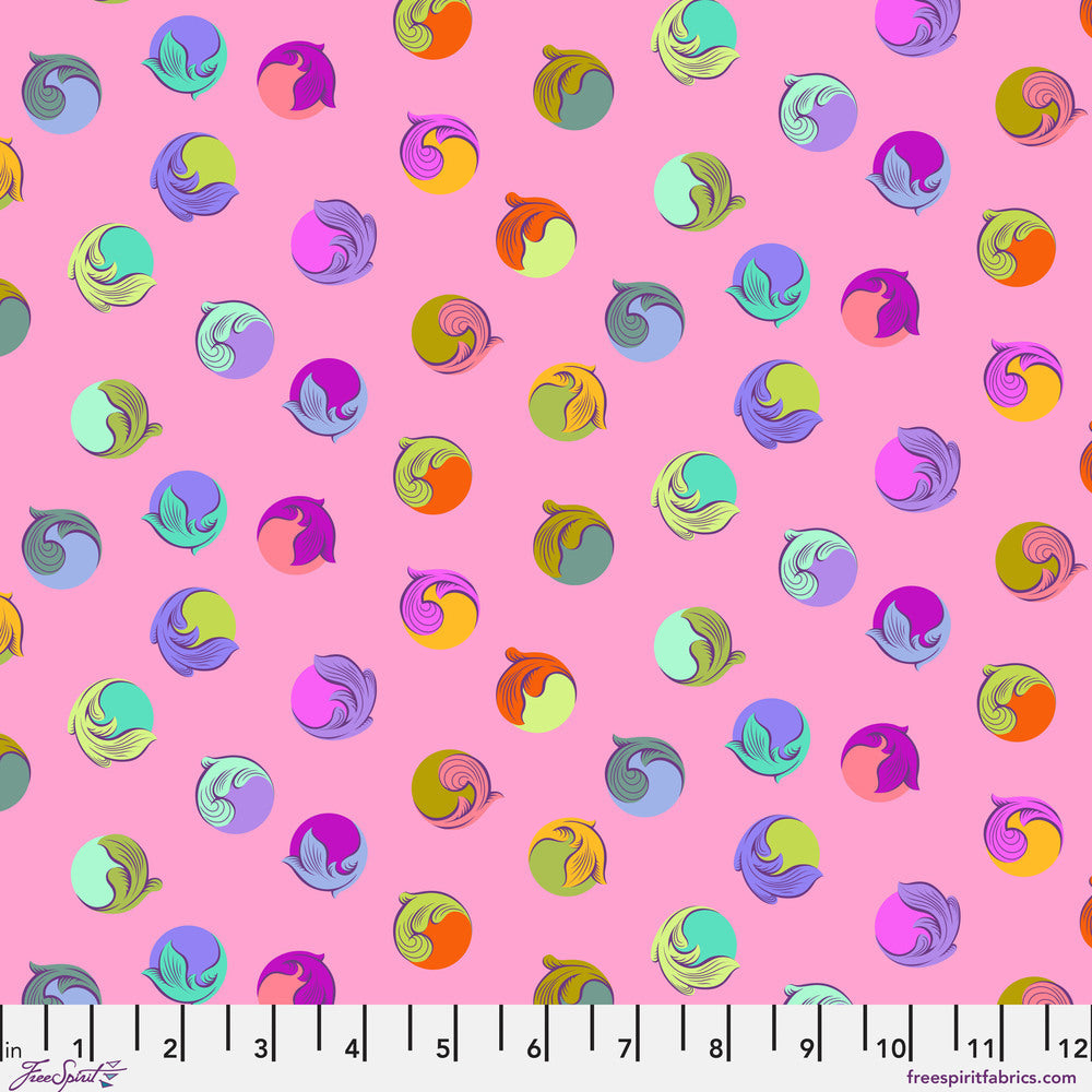 Legendary Cotton Lawn Fabric by Tula Pink - Gumdrop in Wild Orchid Pink/Purple - 54" COTTON LAWN - CLTP004.WILDORCHID