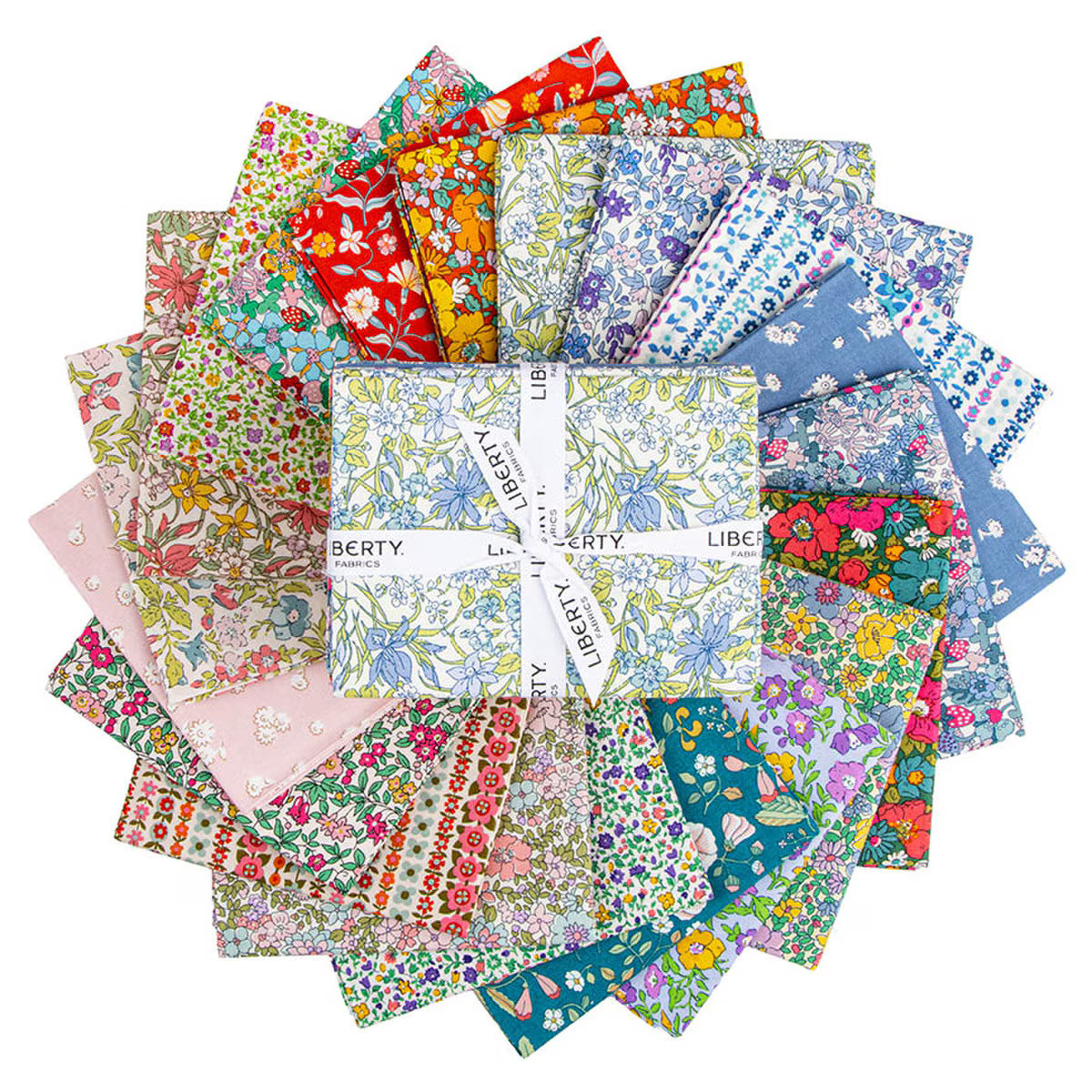 Liberty Everlasting Quilt Fabric - 20 piece Fat Quarter Bundle - 0166FQ-EV-20