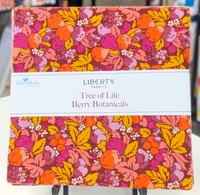 Liberty Tree of Life Quilt Fabric - Berry Botanicals 10 Inch Stacker - set of 42 10" squares - 10-TREELIFEC-42