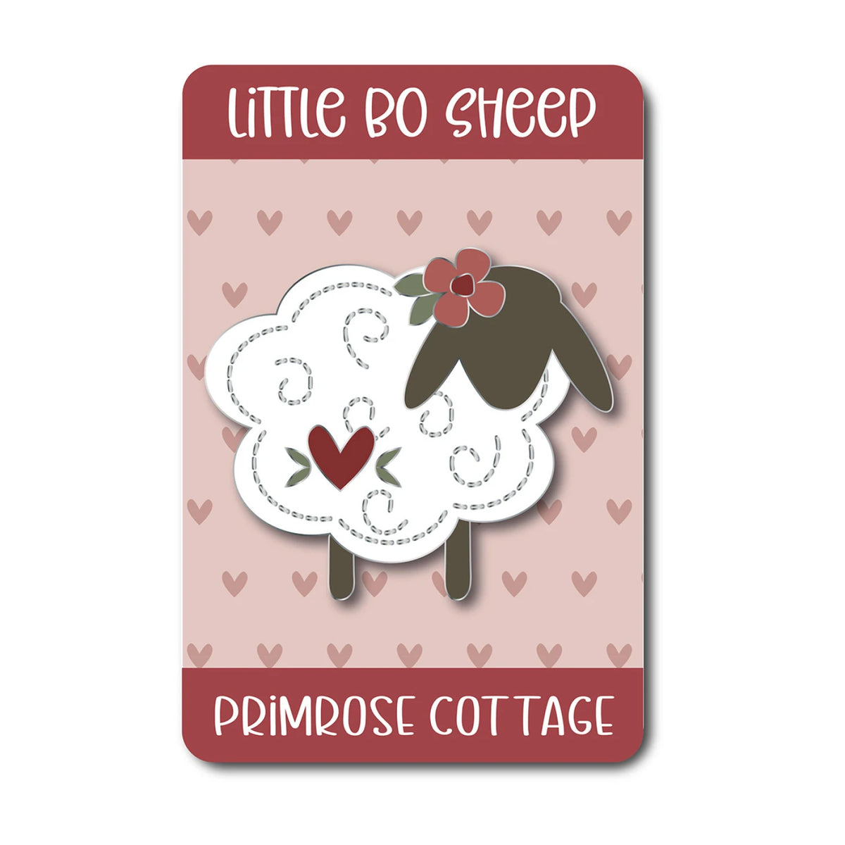 Little Bo Sheep Enamel Needle Minder - PCM-049