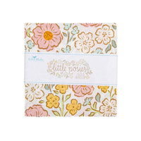 Little Posies Quilt Fabric - 5" Stacker - set of 42 5" squares - 5-18320-42