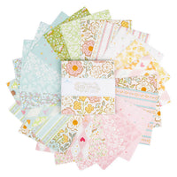 Little Posies Quilt Fabric - 5" Stacker - set of 42 5" squares - 5-18320-42