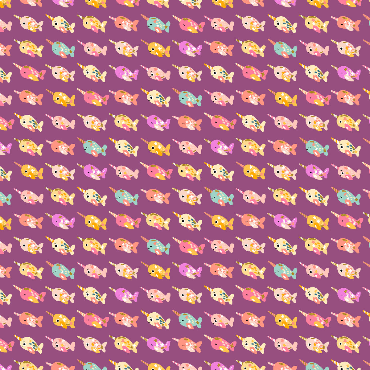 Long Time No Sea Quilt Fabric by Cotton and Steel - Wanderlust and Ocean Dust in Sunburst Metallic - CC703-BU3M