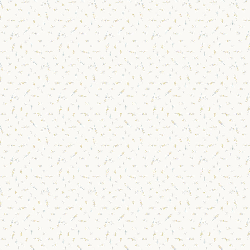Lucky Day Quilt Fabric - Arrows in Cream - F90972-11 - COTTON FLANNEL