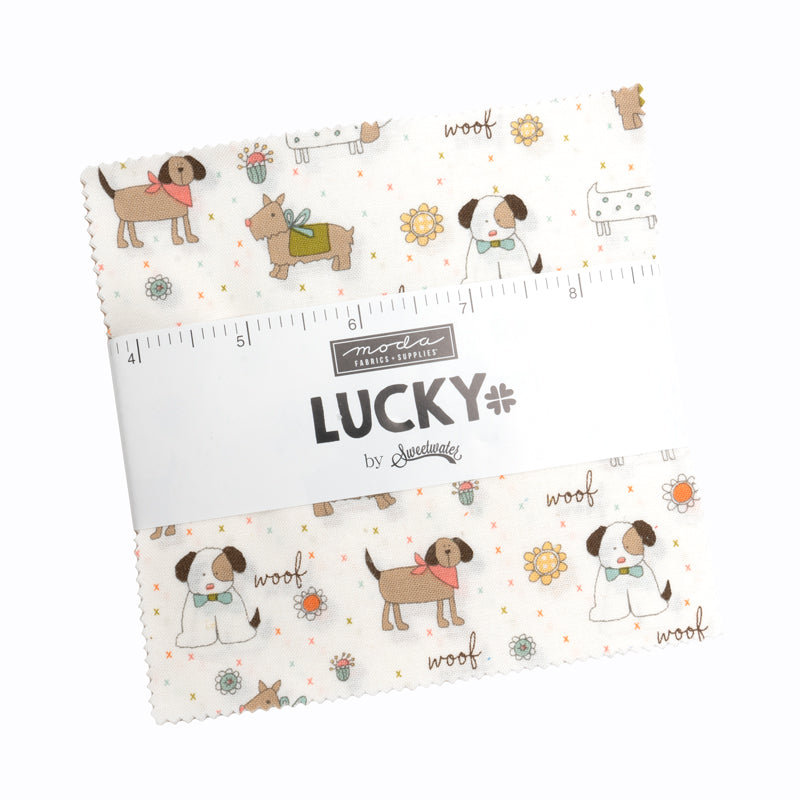 Lucky Quilt Fabric - Charm Pack - set of 42 5" squares - 55700PP