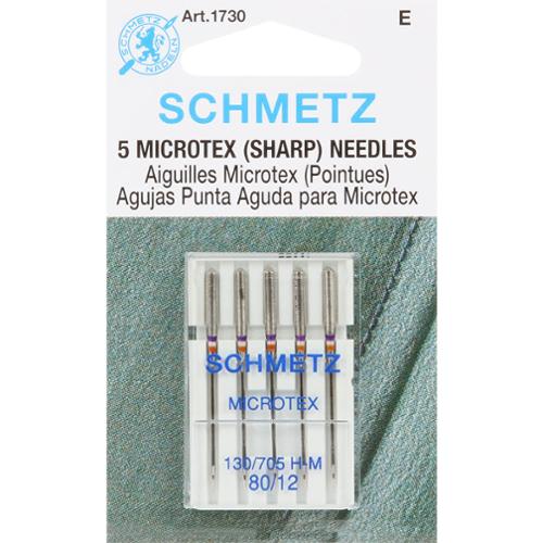 Machine Needle, Microtex 80/12 - 1730