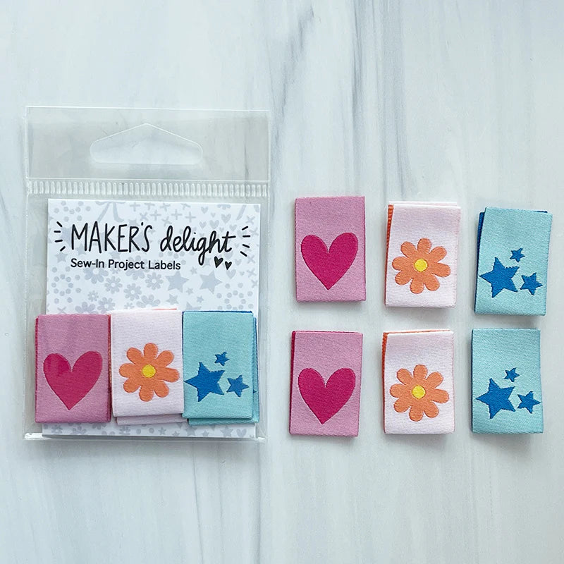 Maker's Delight Icons Woven Labels - BNB L01