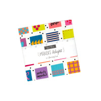 Maker's Delight Quilt Fabric - Charm Pack - set of 42 5" squares - 28100PP