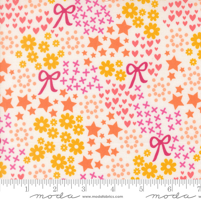 Maker's Delight Quilt Fabric - Doodles in Summer Multi - 28100 11