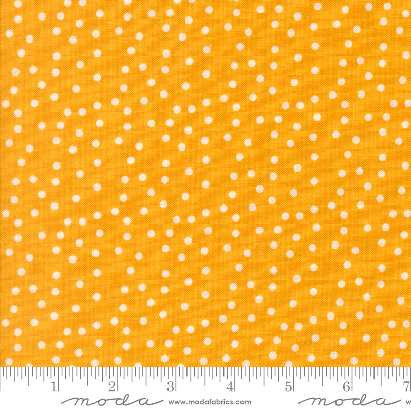 Maker's Delight Quilt Fabric - Small Dot in Chrome Yellow - 28107 22