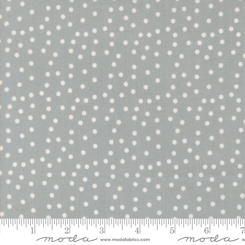 Maker's Delight Quilt Fabric - Small Dot in Platinum - 28107 12