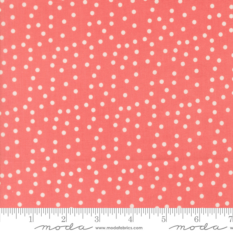Maker's Delight Quilt Fabric - Small Dot in Rose - 28107 19