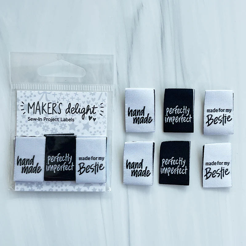 Maker's Delight Sentiments Woven Labels - BNB L02
