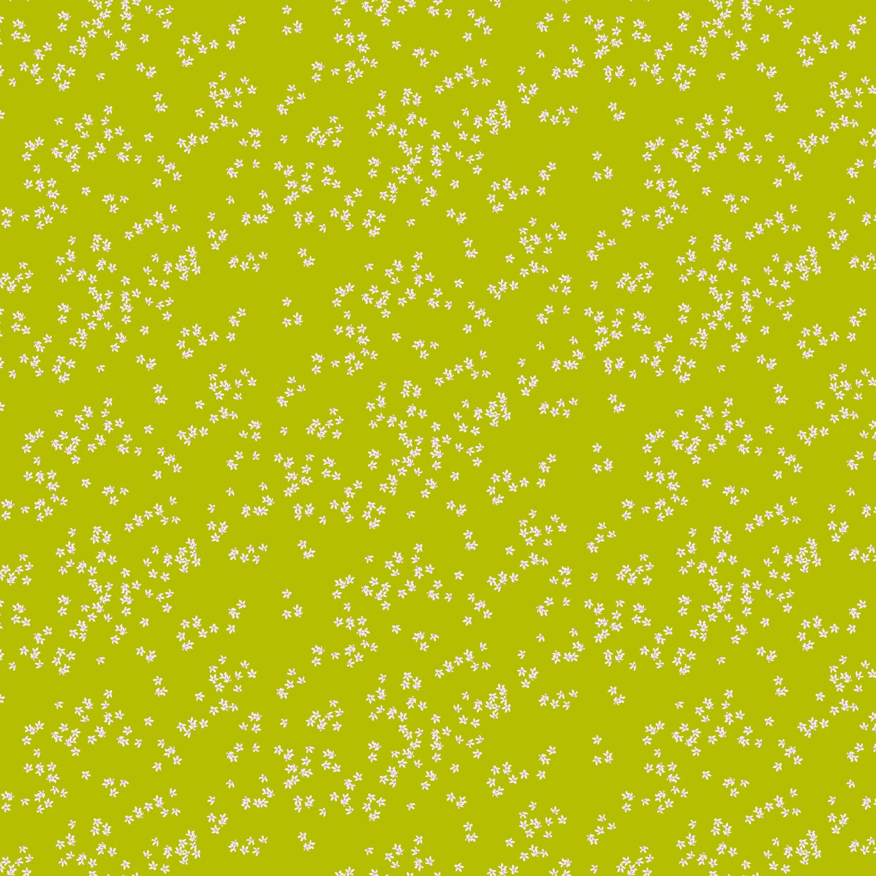 Margo Quilt Fabric - Ditsy Floral in Citrus Green - 90804-60