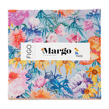 Margo Quilt Fabric - Tiles - set of 42 10" Squares - TMARGO42-10