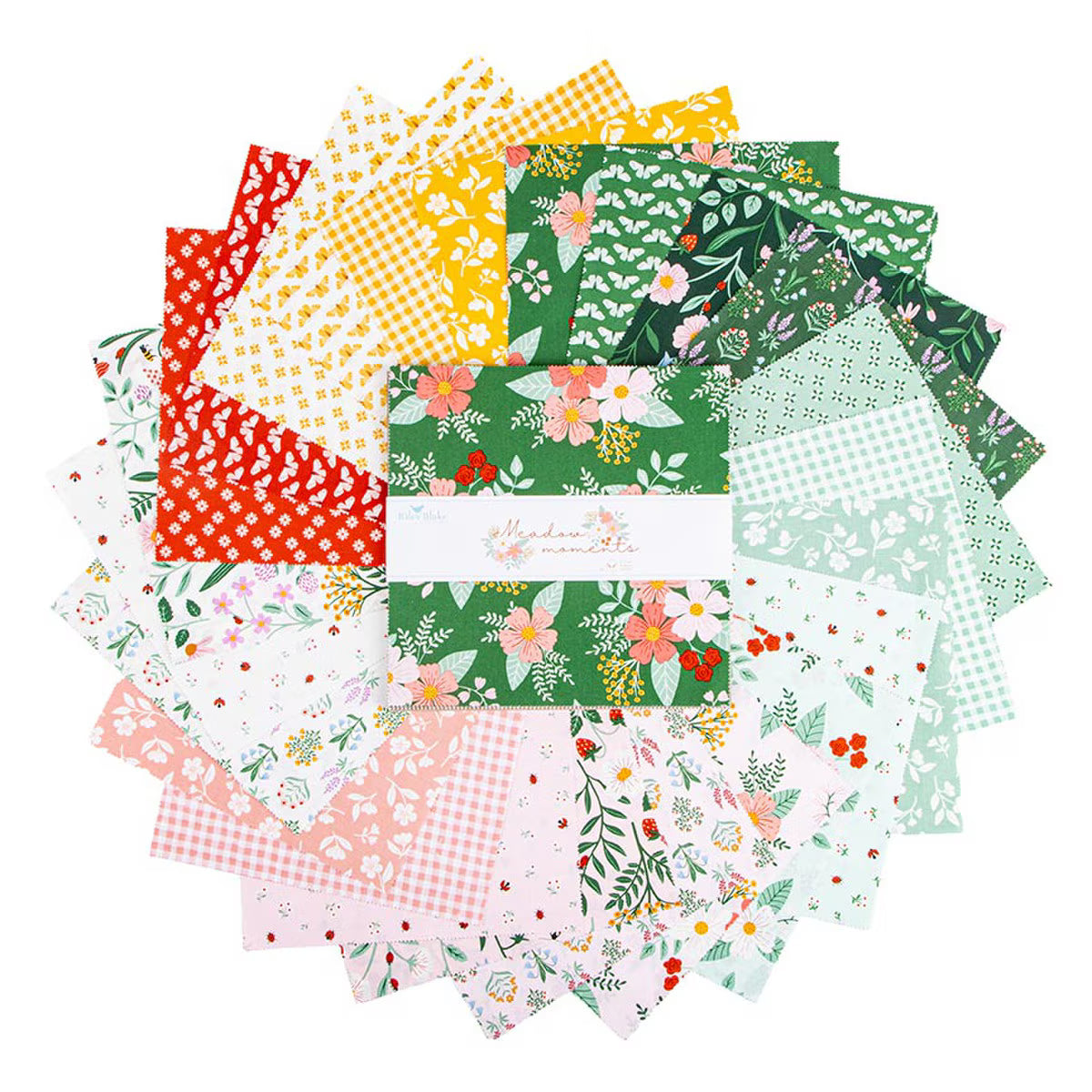 Meadow Moments Quilt Fabric - 10" Stacker - set of 42 10" squares - 10-17230-42