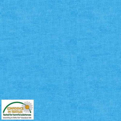 Melange Quilt Fabric - Textured Blender in Bright Blue - 4509-603