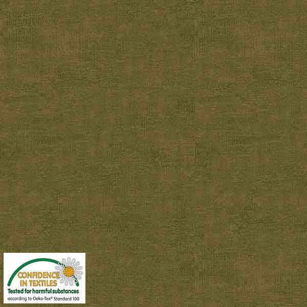 Melange Quilt Fabric - Textured Blender in Dark Olive Green - 4509-805