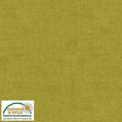 Melange Quilt Fabric - Textured Blender in Golden Olive - 4509-813