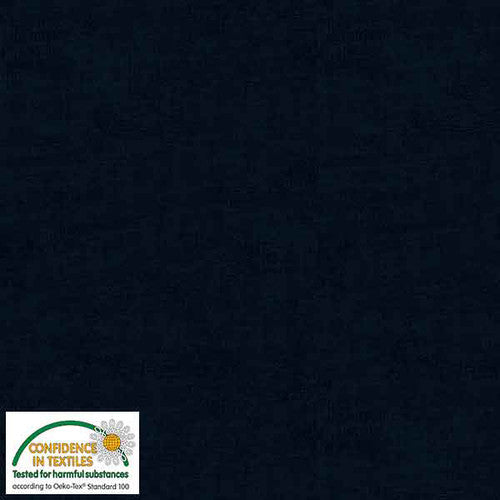Melange Quilt Fabric - Textured Blender in Navy - 4509-614