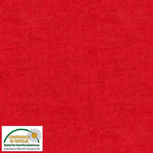 Melange Quilt Fabric - Textured Blender in Scarlet- 4509-408
