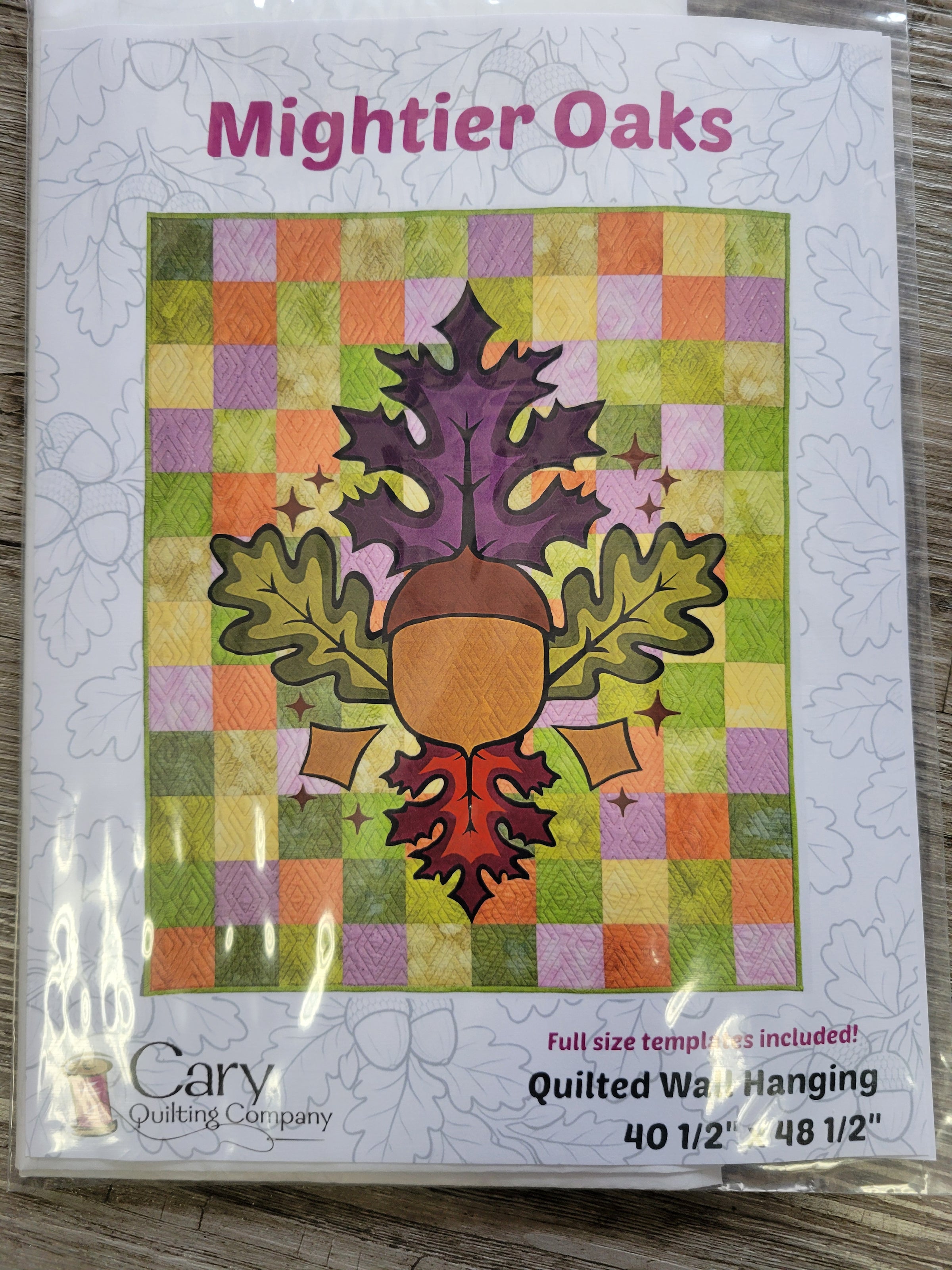 Mightier Oaks Quilt Pattern by Lori Rice - MOQP