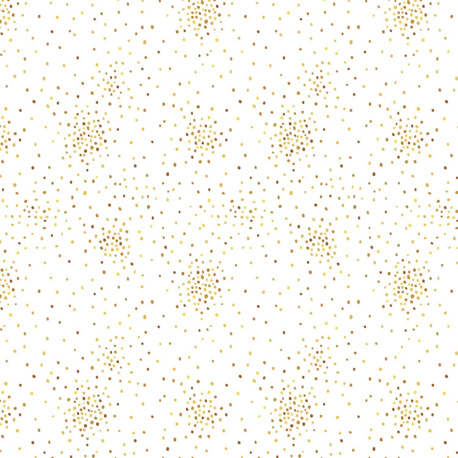 Miniature Minis Dapple Dots Quilt Fabric - Dots in Yellow/White - RJ1705-YW6