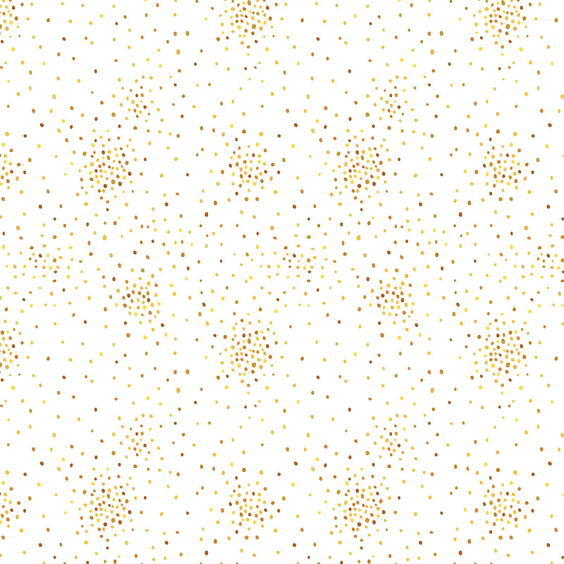 Miniature Minis Dapple Dots Quilt Fabric - Dots in Yellow/White - RJ1705-YW6