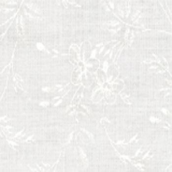 Moda Muslin Mates - Med. Floral in White - 9917 11