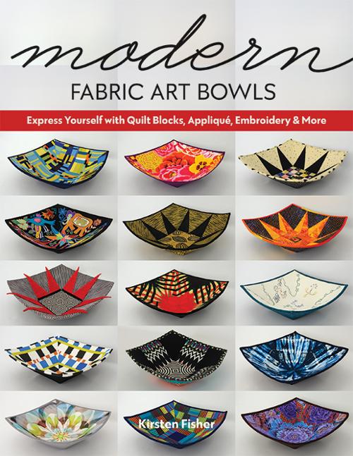 Modern Fabric Art Bowls Book - 11421