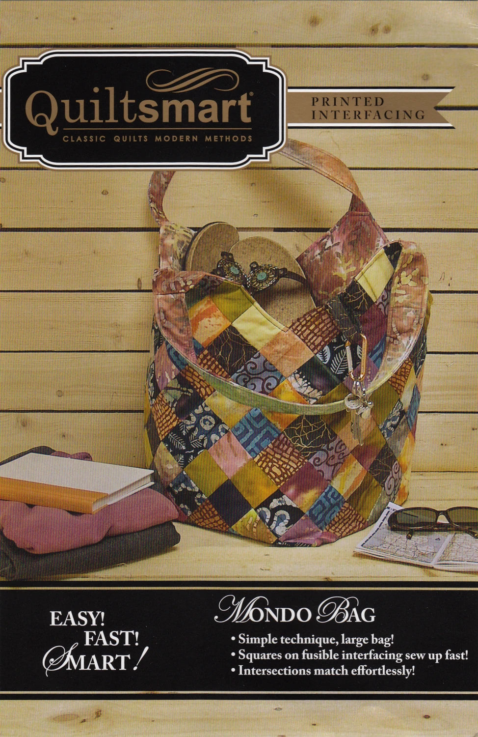 Mondo Bag Fun Pack Pattern from Quiltsmart - QS10037