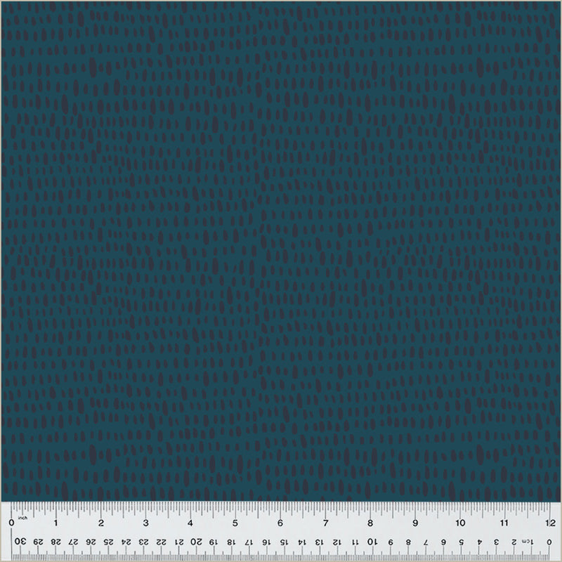 Moonlit Quilt Fabric - Rainfall in Ultramarine Blue - 54287-21