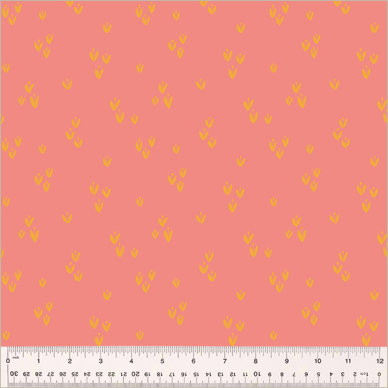 Moonlit Quilt Fabric - Sprout in Peony Pink - 54288-7