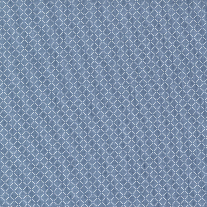 Nantucket Summer Quilt Fabric - Sail Check in Summer Lake Blue - 55265 15