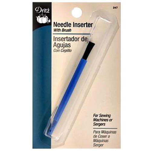 Needle Inserter with Lint Brush - 747
