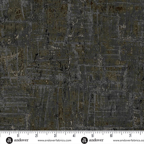 Nitty Gritty Quilt Fabric - Coal Black - A-1434-K