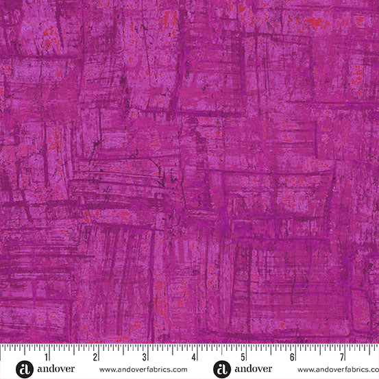 Nitty Gritty Quilt Fabric - Fuschia Pink/Purple - A-1434-LE