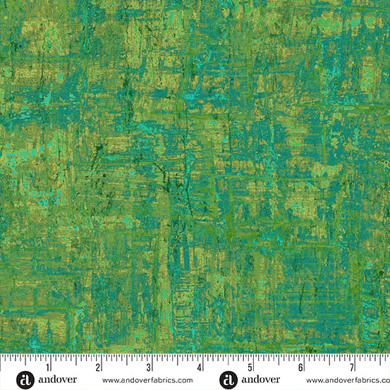Nitty Gritty Quilt Fabric - Green Apple - A-1434-G1