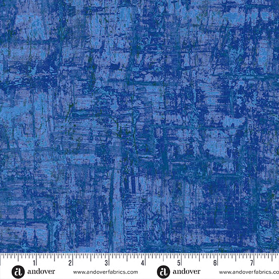 Nitty Gritty Quilt Fabric - Lapis Blue - A-1434-B1