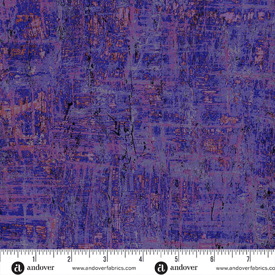Nitty Gritty Quilt Fabric - Royal Purple - A-1434-P1