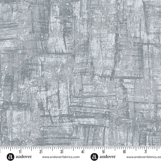 Nitty Gritty Quilt Fabric - Silver Gray - A-1434-C1