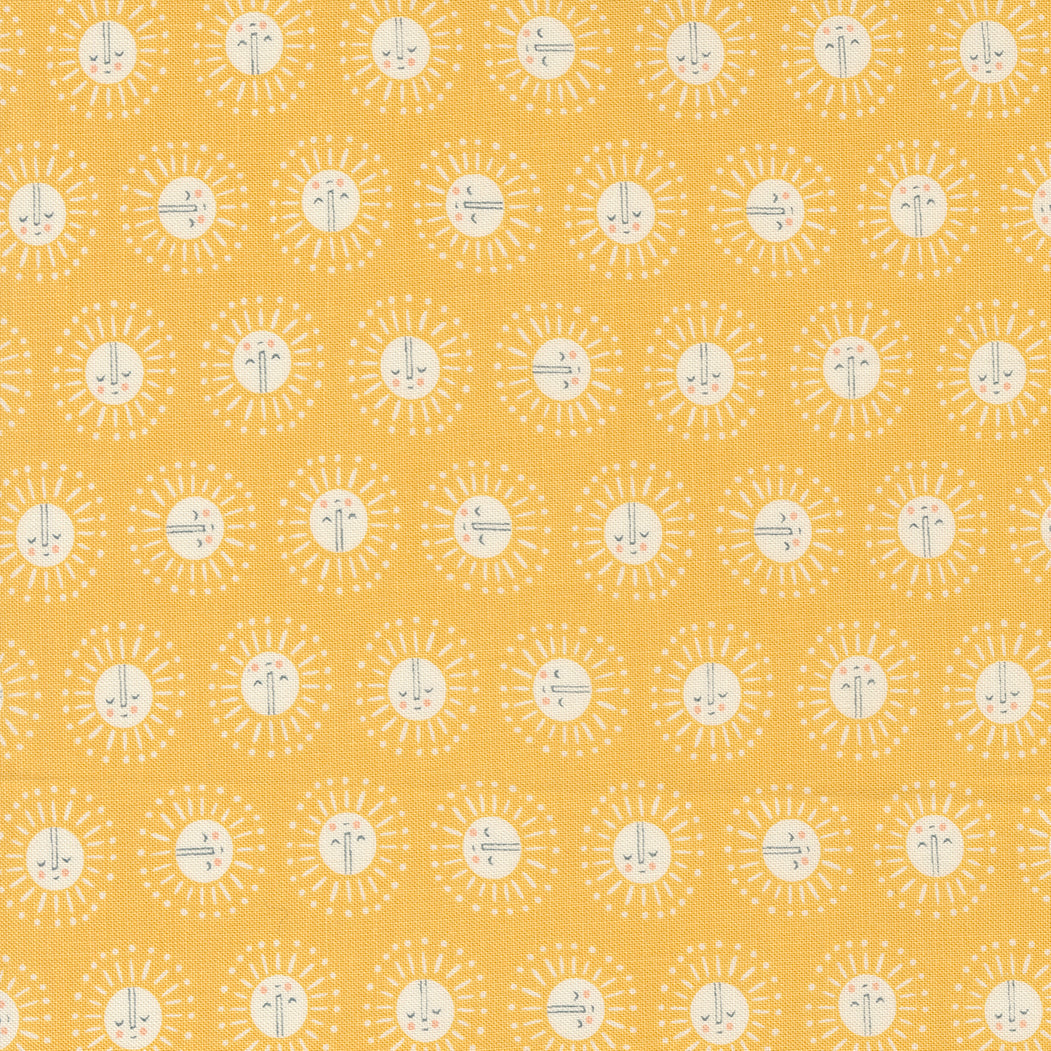 Noah's Ark Quilt Fabric - Hope Sun in Sunburst Yellow - 20873 14